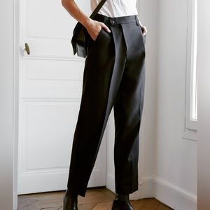 Pixie Market Black Crossover Pant
